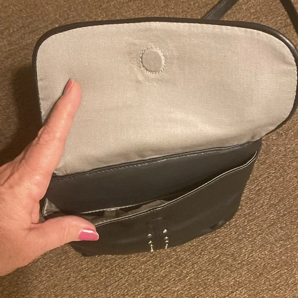 Coldwater Creek Bag black cross body purse NWT - Picture 9 of 14